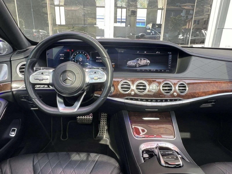 Mercedes-Benz S 560 Mercedes-Benz S 560 AMG/560E/476HP/LONG/PANO/BURME, снимка 5 - Автомобили и джипове - 51108344