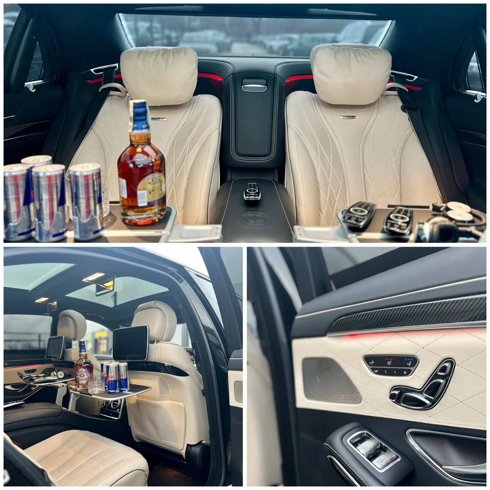 Mercedes-Benz S 63 AMG * AMG* CHAUFFEUR PACKAGE* TV* PANORAMA* FULL MAX*  | Mobile.bg   15