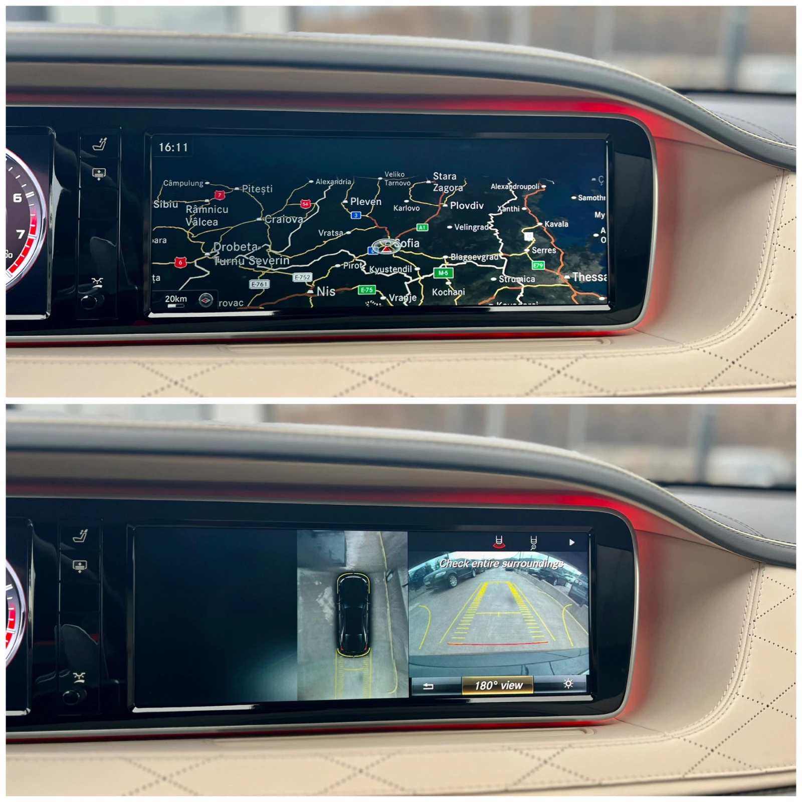 Mercedes-Benz S 63 AMG * AMG* CHAUFFEUR PACKAGE* TV* PANORAMA* FULL MAX*  | Mobile.bg   17