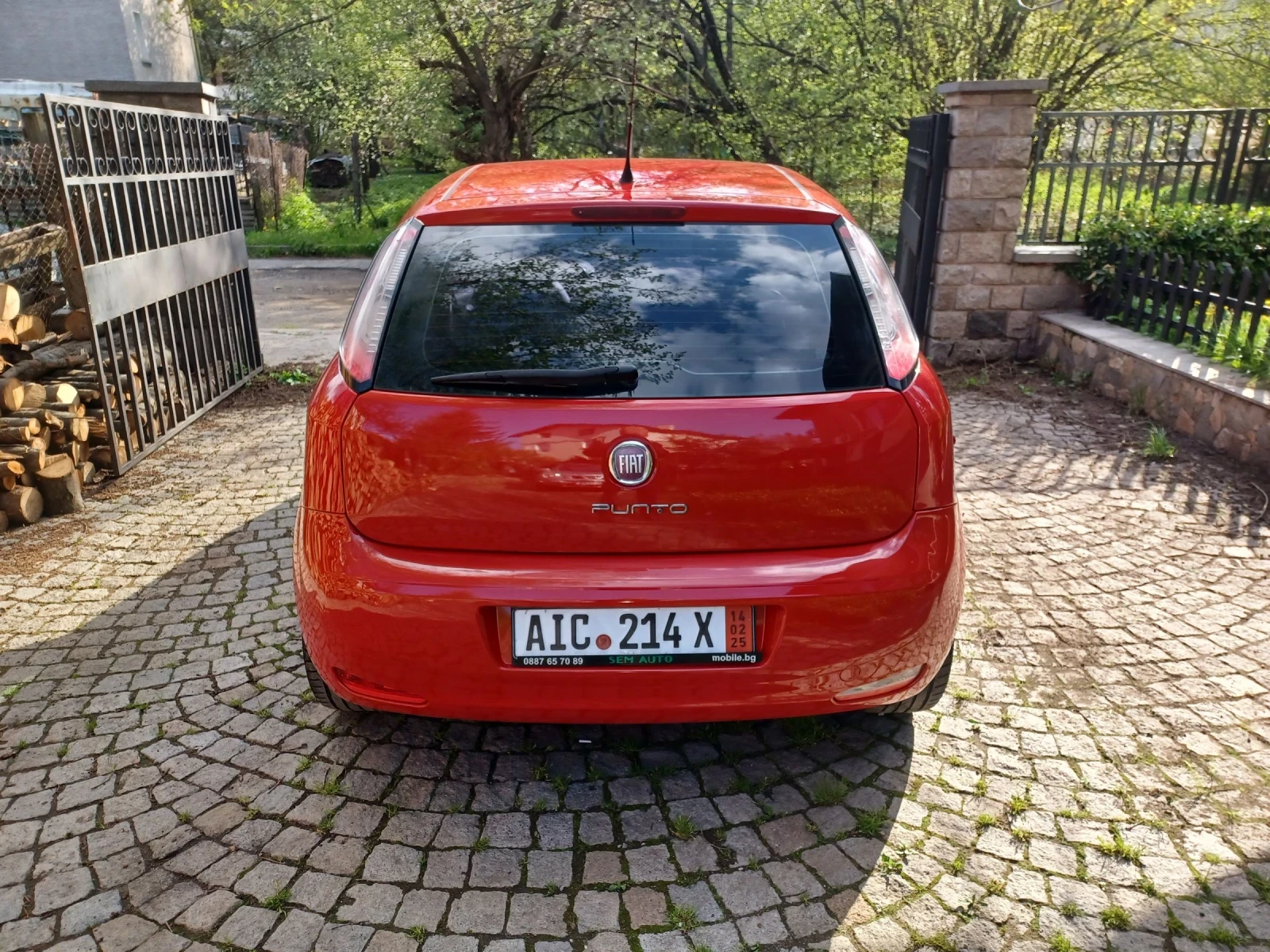 Fiat Punto Euro 5 1.4 Фабрична газова уредба - изображение 4