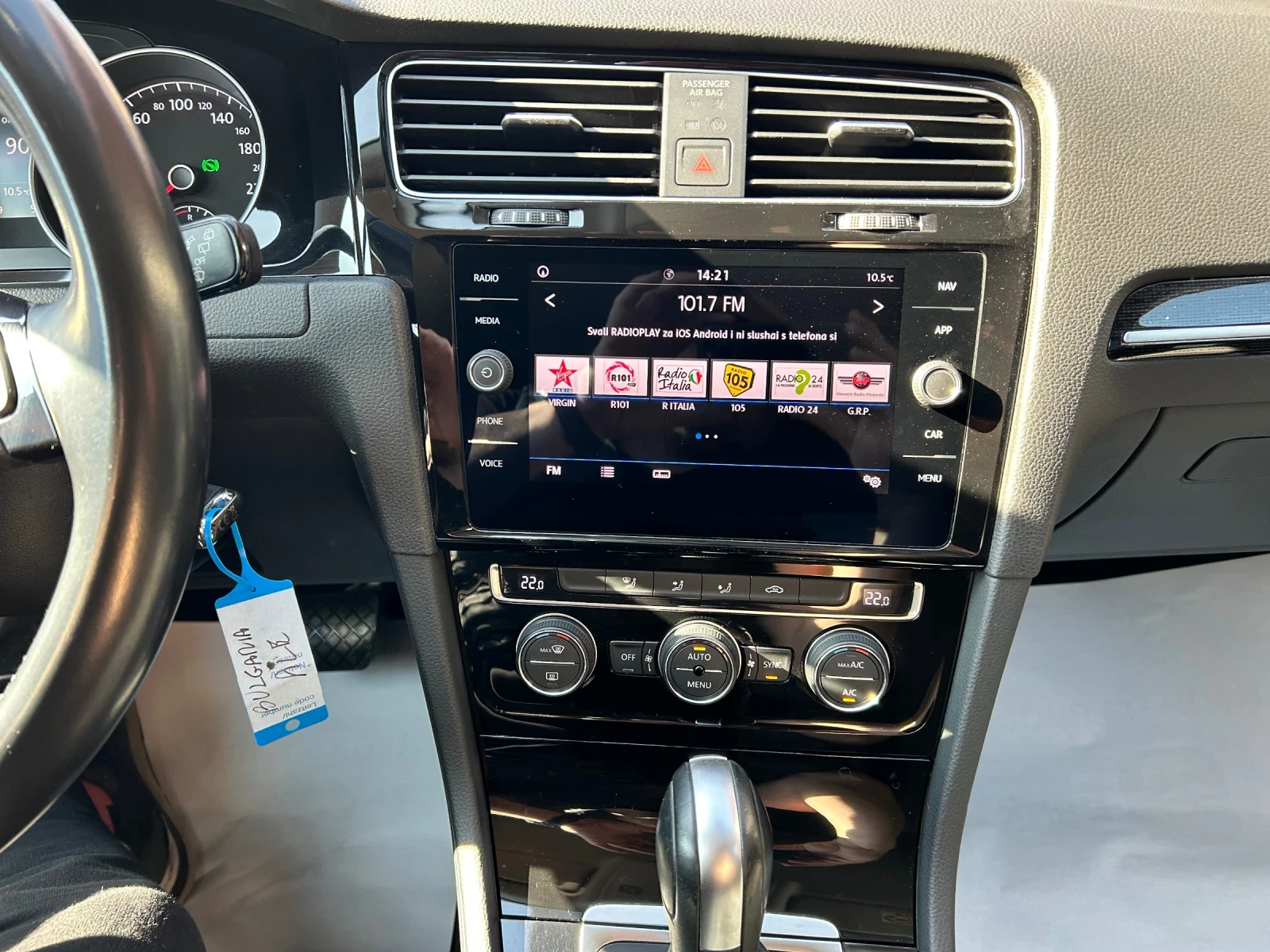 VW Golf 1.5TGI DSG 163000км | Mobile.bg — изображение 11