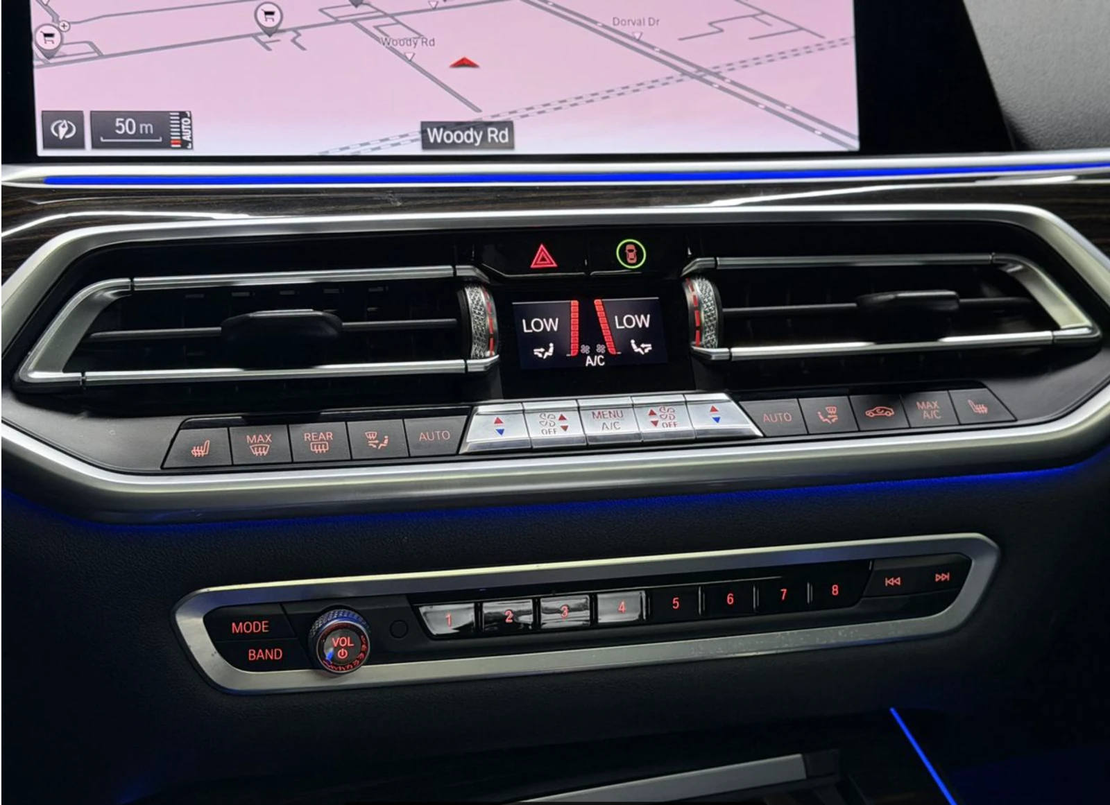 BMW X5 M SPORT / SHADOW LINE / AMBIENT / HEAD UP, снимка 11 - Автомобили и джипове - 54865434