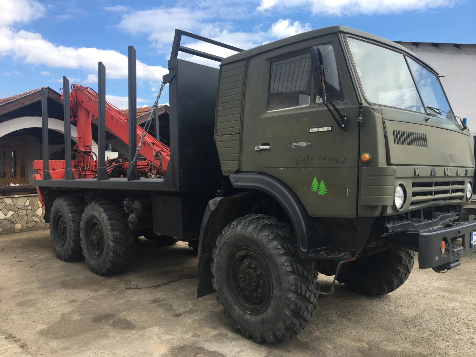 Kamaz 4310 Кран за трупи - изображение 2