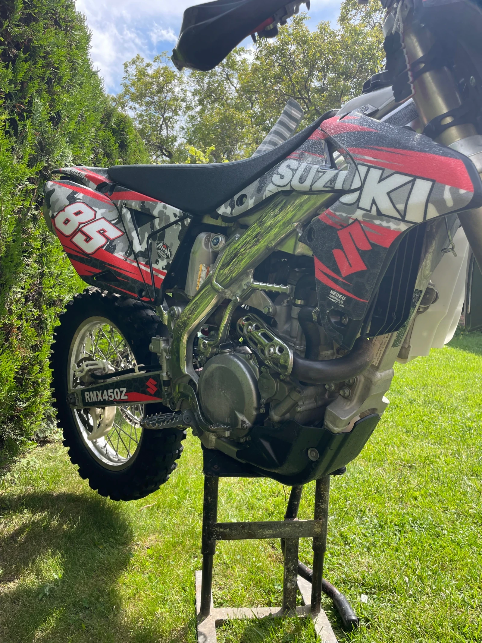 Suzuki RMX 450 ендуро - изображение 8