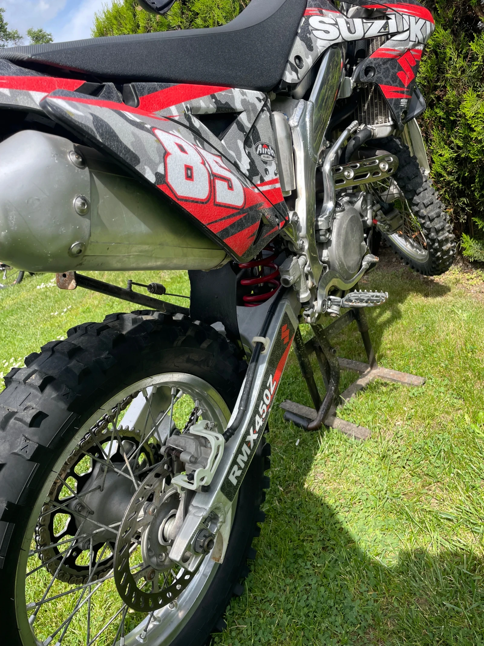 Suzuki RMX 450 ендуро - изображение 9