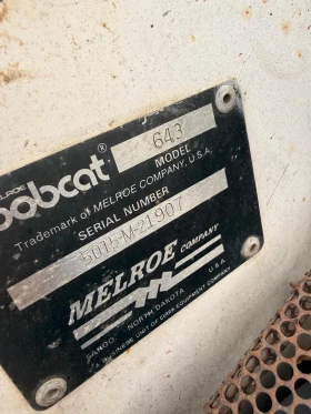 Мини челни товарачи Bobcat 643, снимка 6