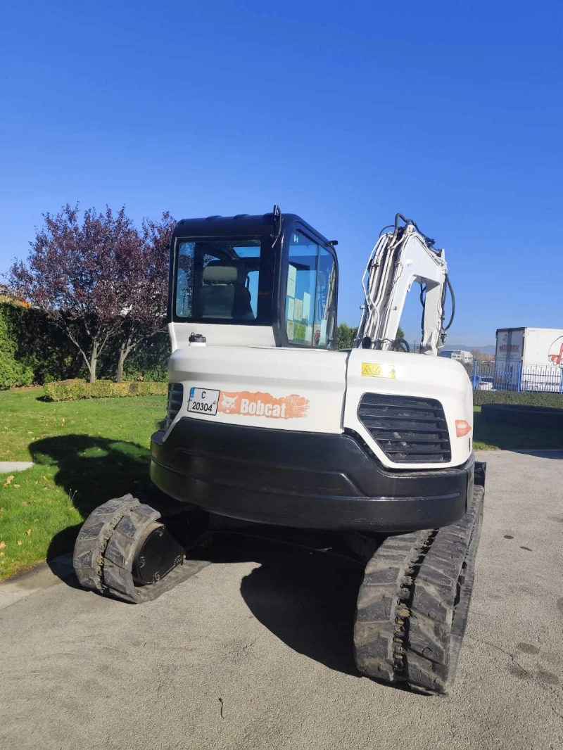 Багер Bobcat E80, снимка 14 - Индустриална техника - 52138800