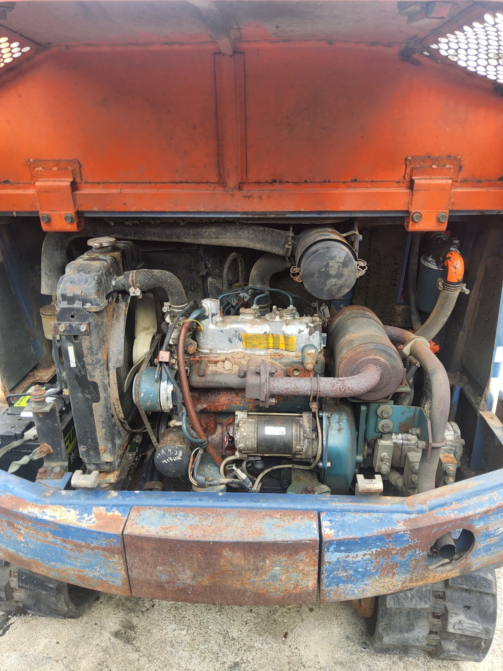 Багер Kubota KH- 021, снимка 7 - Индустриална техника - 55933594