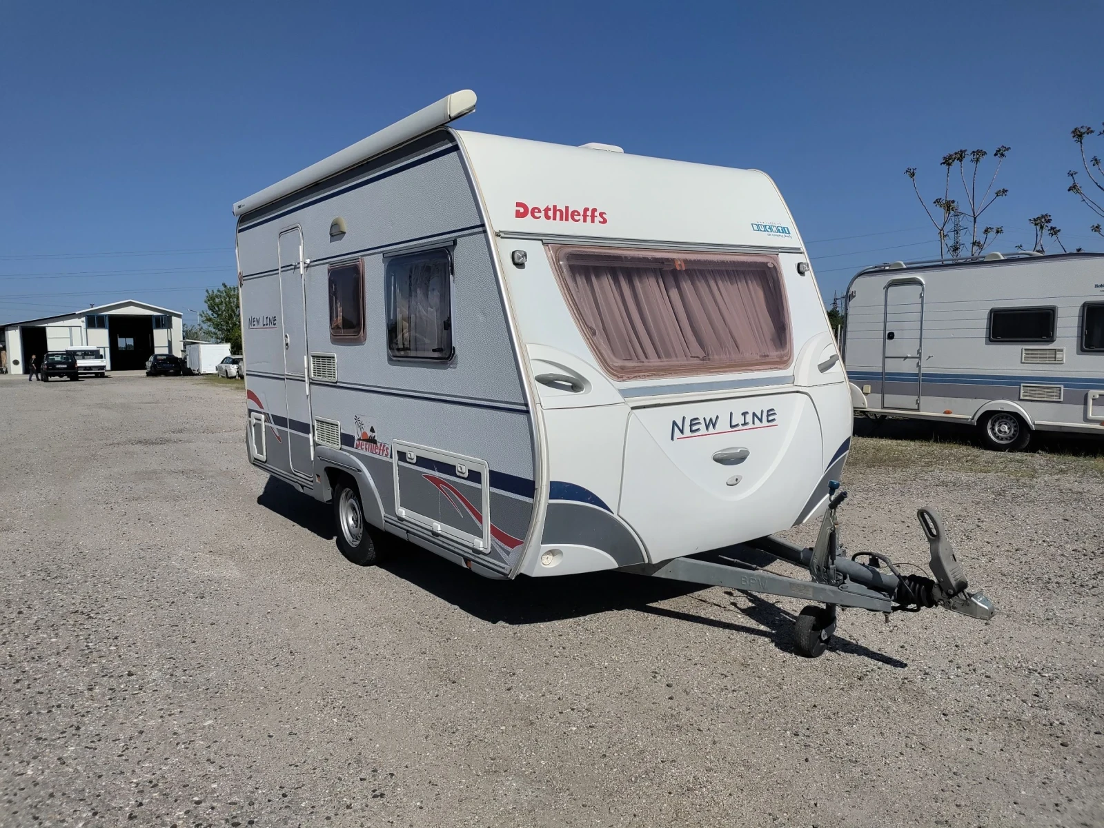 Каравана Dethleffs New Line 400 Бойлер Душ Тента 2007
