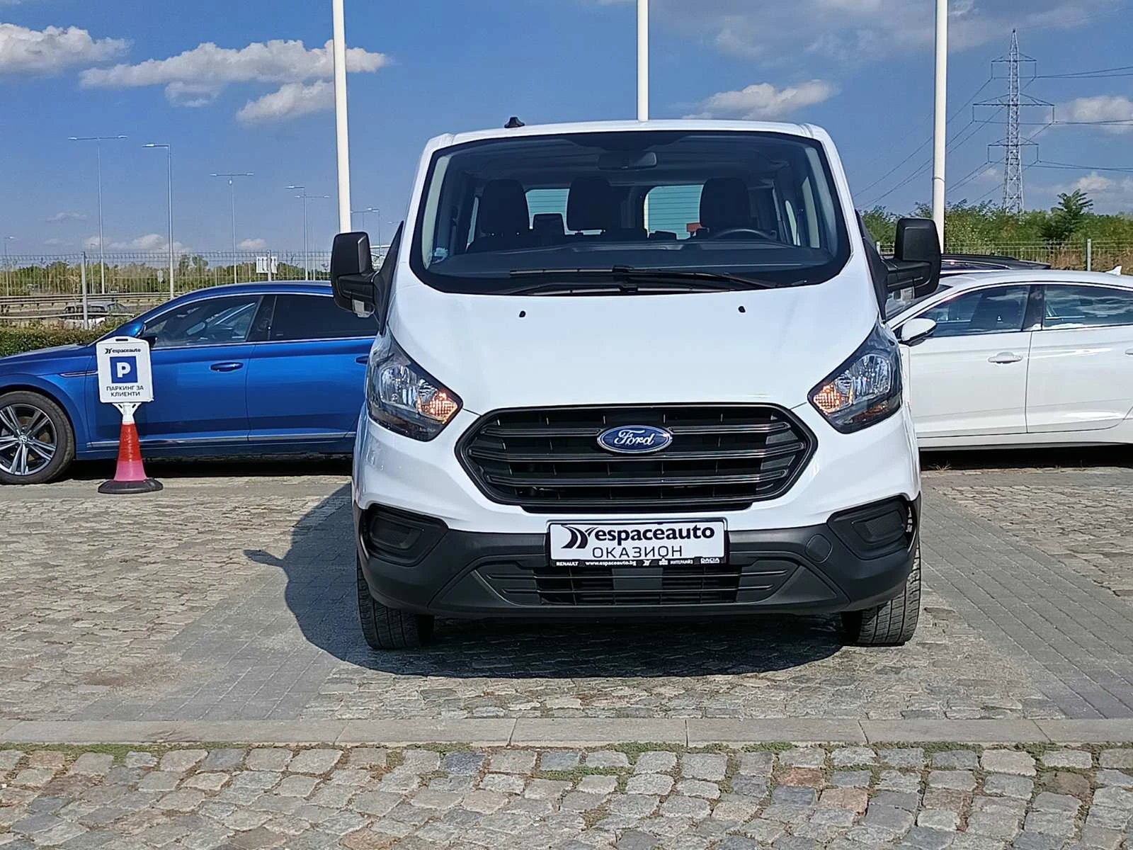 Ford Transit Custom 2.0TDCI/105к.с./EcoBlue/L1H1/8+ 1 места, снимка 2 - Бусове и автобуси - 55836470