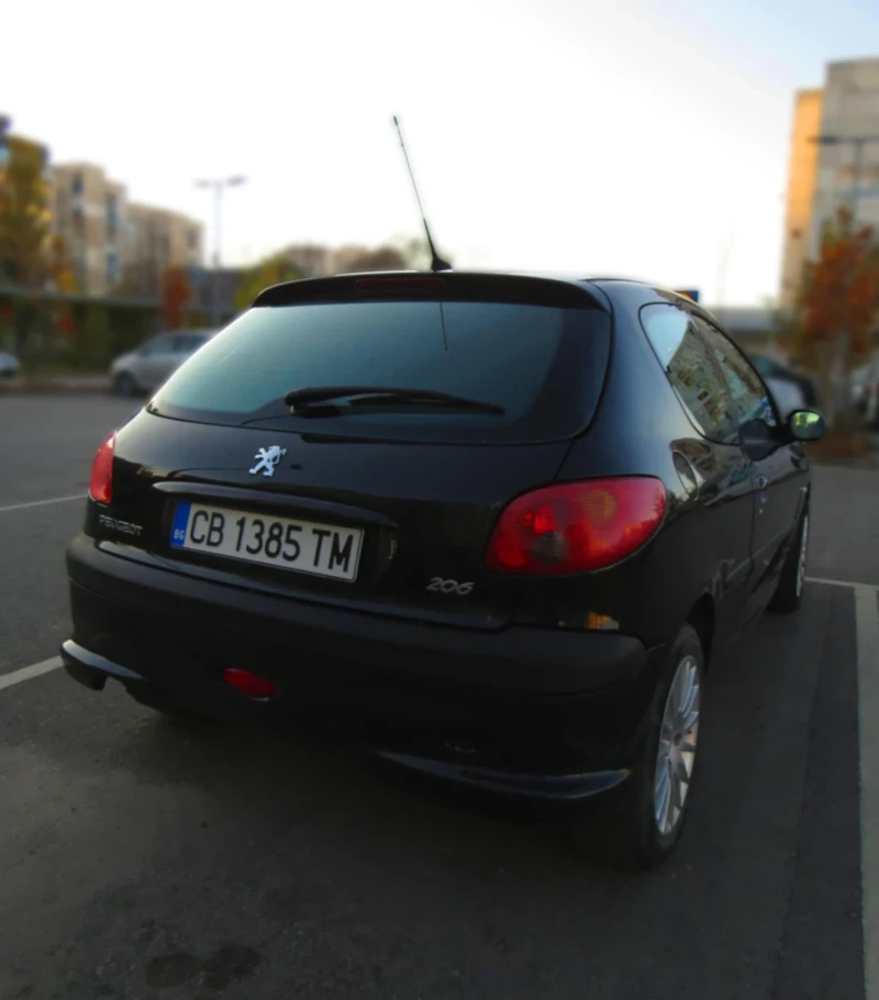 Peugeot 206 1.4 бензин, 75с.с, 2006г., снимка 4 - Автомобили и джипове - 48939500