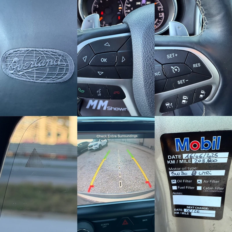 Jeep Grand cherokee OVERLAND-ОБДУХВАНЕ-ПОДГРЕВ-DISTRONIK-КАМЕРA, снимка 13 - Автомобили и джипове - 52550403