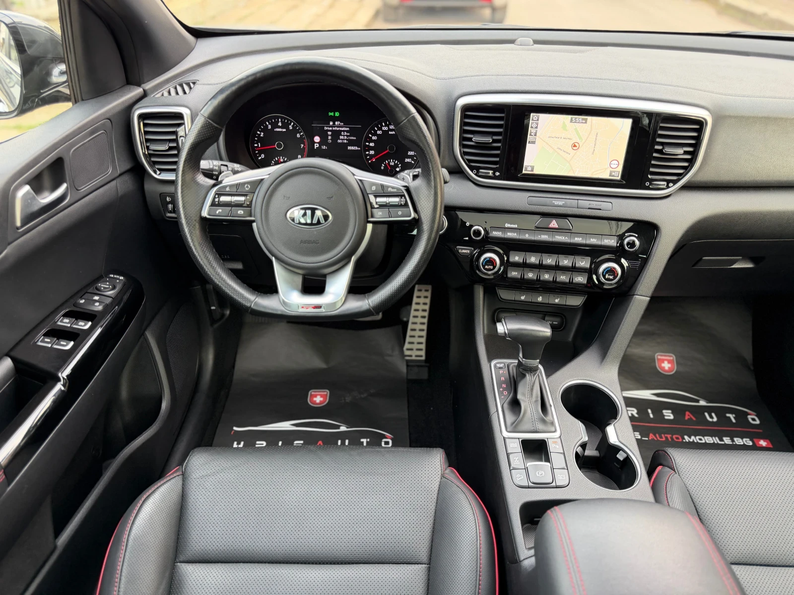 Kia Sportage GT-LINE  4WD 35 ��� ��!!!���� ��������� | Mobile.bg � ����������� 9