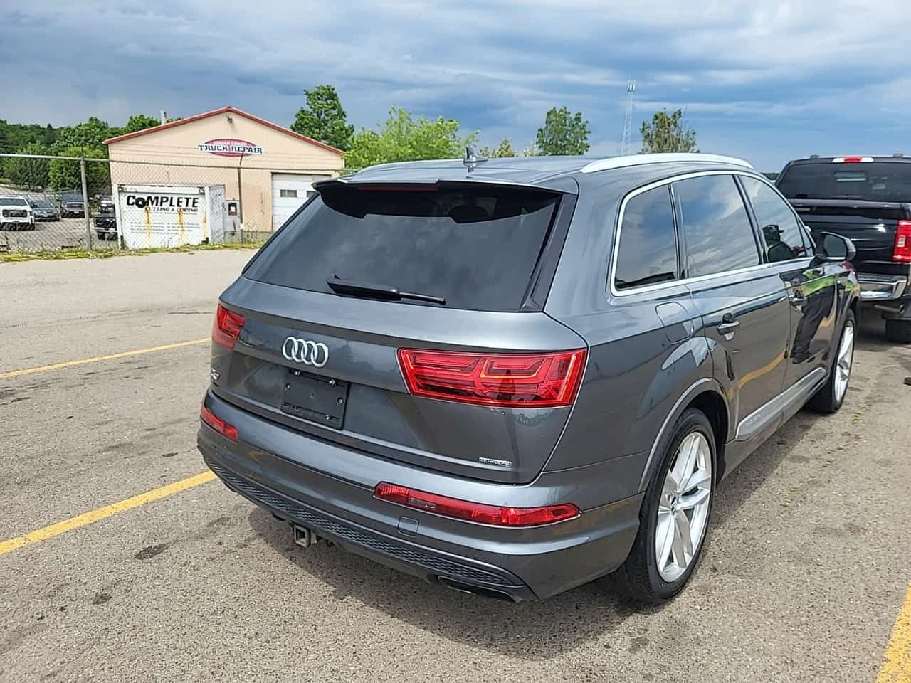 Audi Q7 * 55 Tfsi Quattro Progressiv * CARFAX * ЦЕНА ДО БГ, снимка 3 - Автомобили и джипове - 54946610