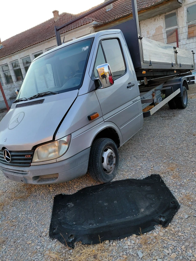 Mercedes-Benz Sprinter 413 Самосвал тристранен, снимка 3 - Бусове и автобуси - 52115398