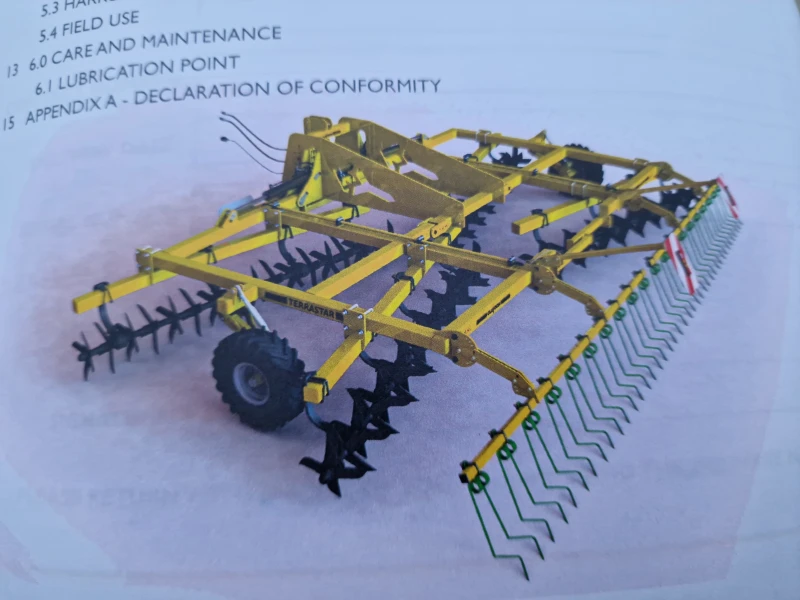 Култиватор Друга марка CLAYDON TERRASTAR, снимка 11 - Селскостопанска техника - 52128148
