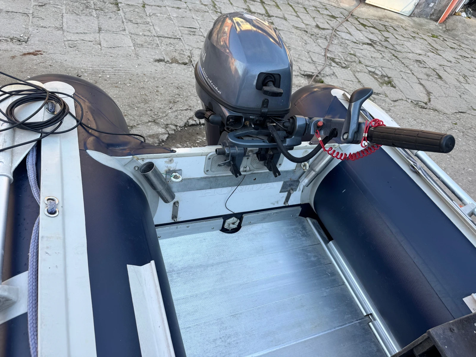 Надуваема лодка Honda Marine 300, снимка 12 - Воден транспорт - 54220231