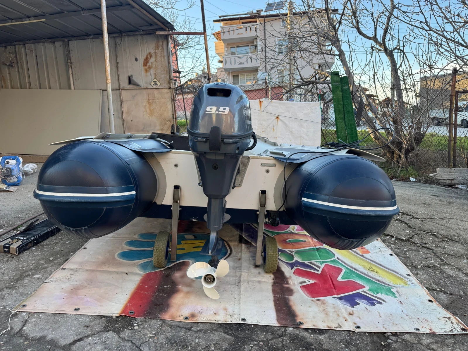 Надуваема лодка Honda Marine 300, снимка 8 - Воден транспорт - 54220231