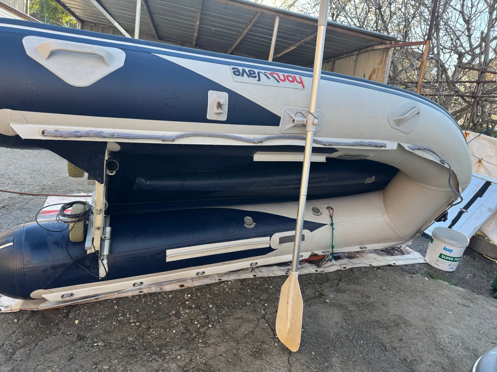 Надуваема лодка Honda Marine 300, снимка 4 - Воден транспорт - 54220231