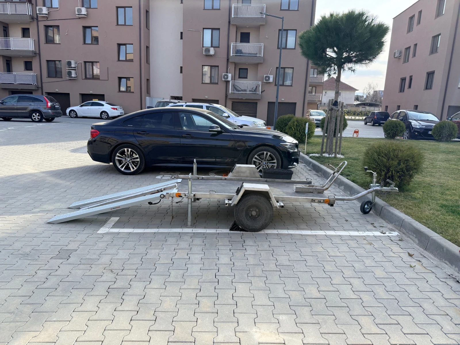 За автомобил Humbaur За мотор, снимка 3 - Ремаркета - 53877802