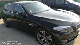 Обява за продажба на BMW 520 F11 Разход 6л-100 лети джанти 18цола черен металик ~16 599 лв. - изображение 1