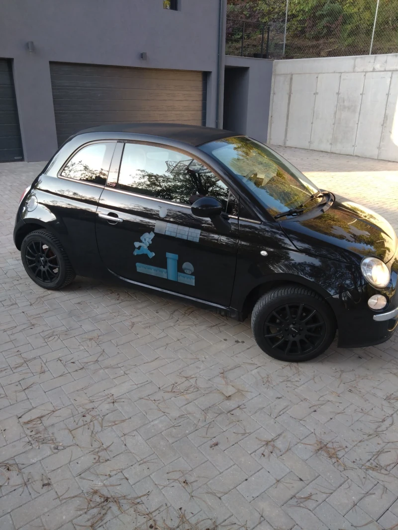 Fiat 500 1.2 Cabrio , снимка 4 - Автомобили и джипове - 47318305