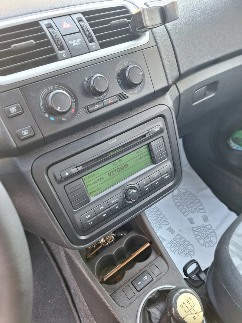 Skoda Roomster 1.2 12 V   LPG, снимка 11 - Автомобили и джипове - 51864307