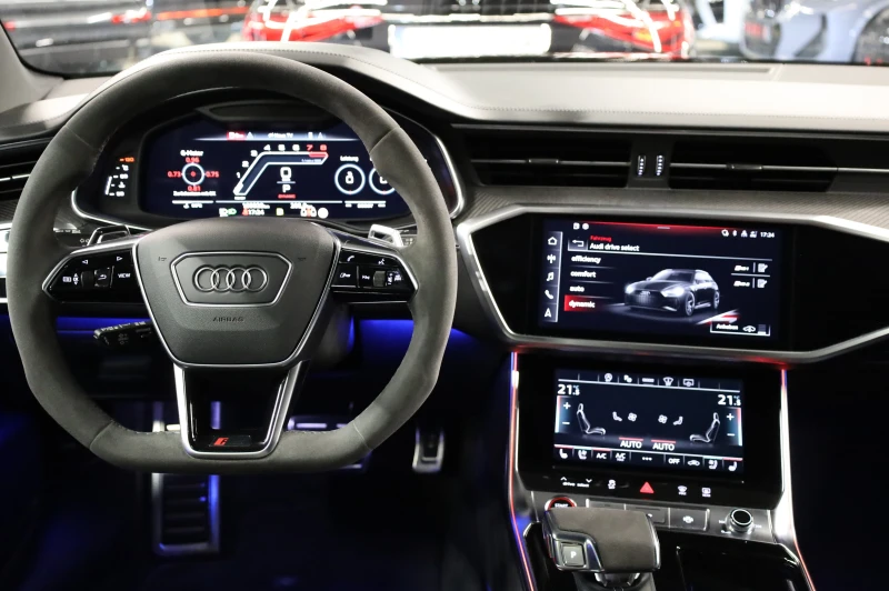 Audi Rs6 CERAMIC BRAKE* B&O* EXCLUSIVE* 360* , снимка 11 - Автомобили и джипове - 53012867