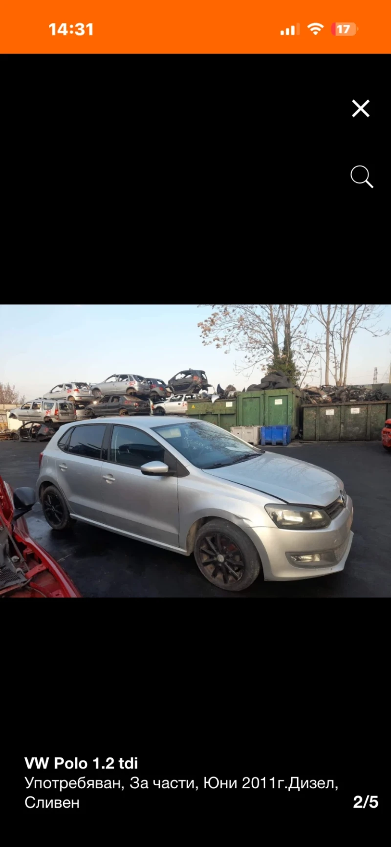 VW Polo 1.2TDI НА ЧАСТИ!!!, снимка 2 - Автомобили и джипове - 53045080