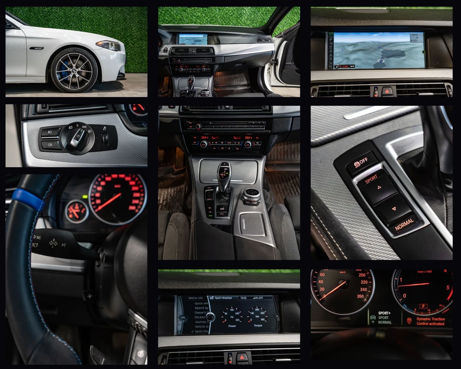 BMW 530 530/ XDRIVE/ F11/ 8ZF/ ALCANTARA / M-PERFORMANCE, снимка 14 - Автомобили и джипове - 54990599