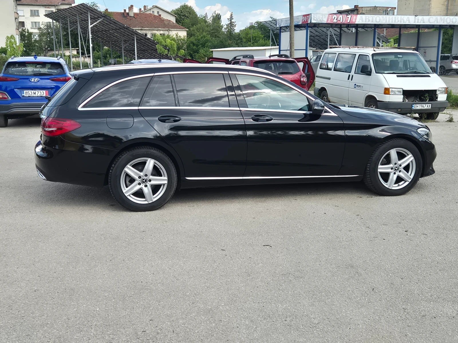 Mercedes-Benz C 220 Keyless, led , lizing, снимка 17 - Автомобили и джипове - 54999064