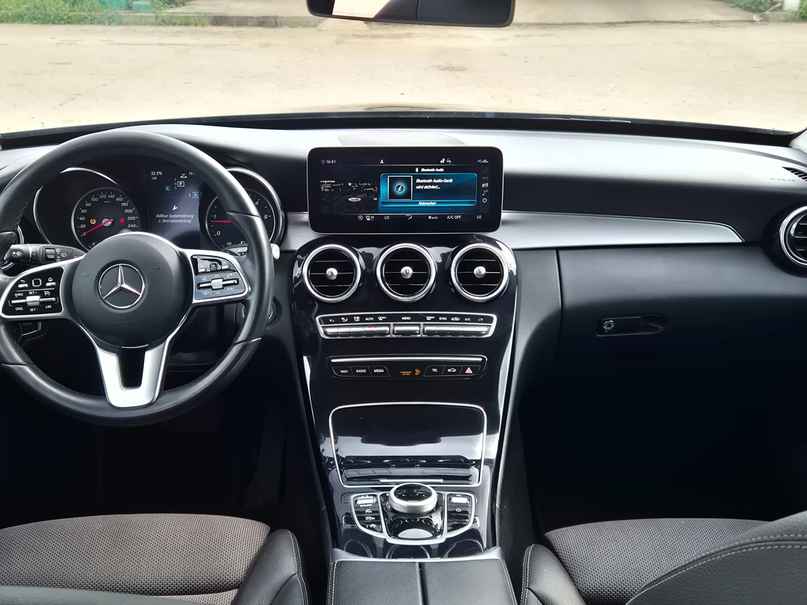 Mercedes-Benz C 220 Keyless, led , lizing, снимка 9 - Автомобили и джипове - 54999064