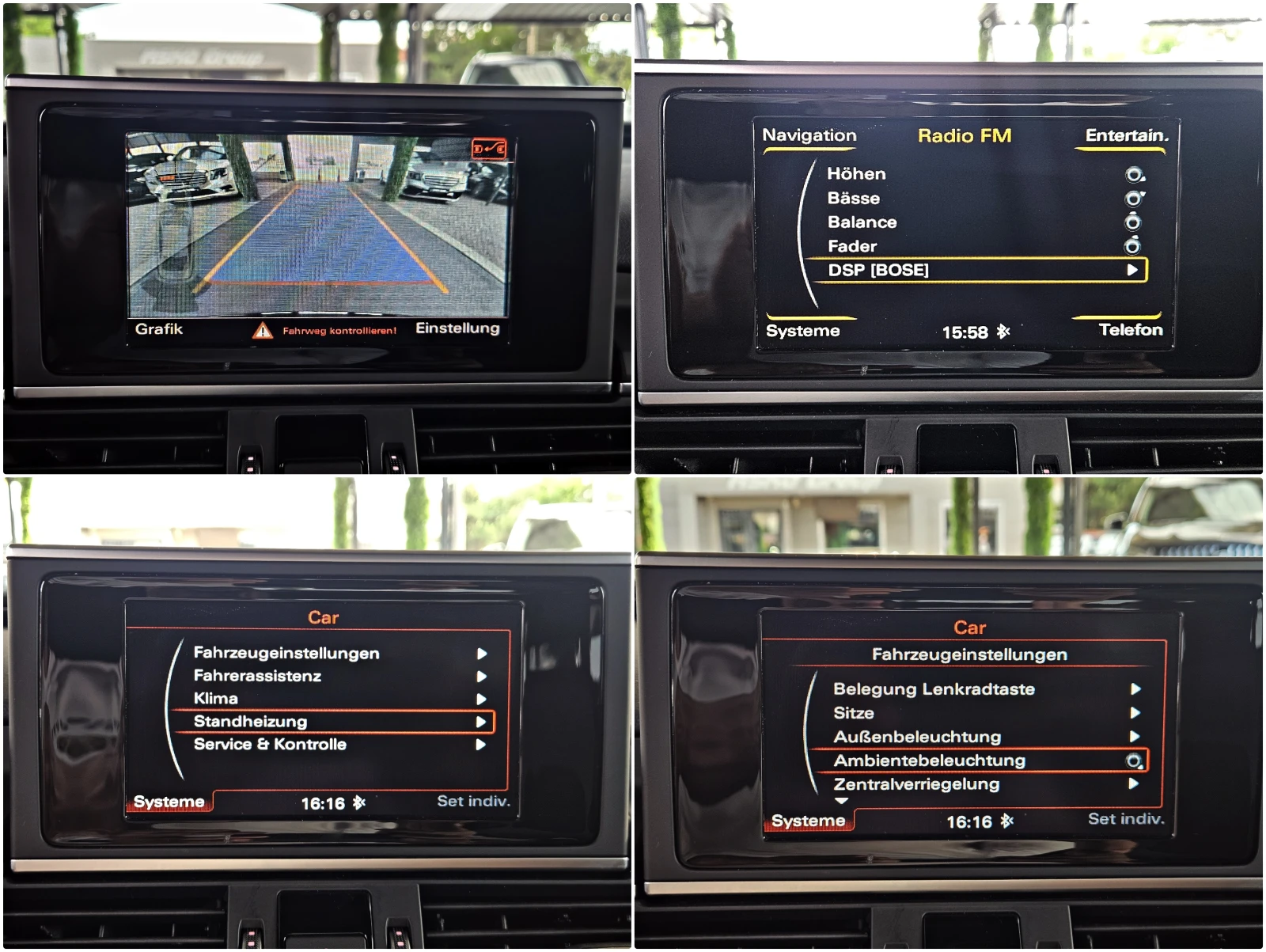 Audi A6 MATRIX/S-LINE/LED/GERMANY/BOSE/CAMERA/ПОДГРЕВ/LIZI, снимка 14 - Автомобили и джипове - 55568954