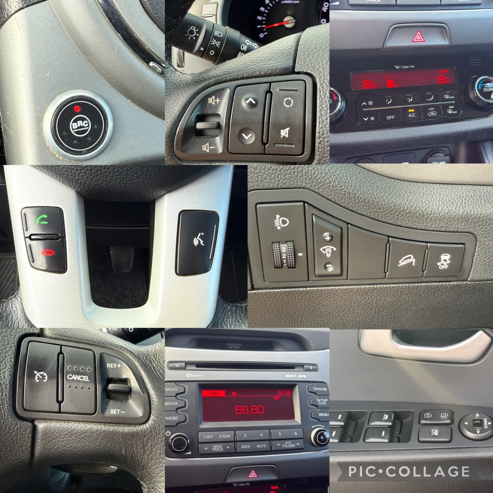 Kia Sportage 1.6i Газ/Климатроник/EURO 6, снимка 17 - Автомобили и джипове - 56066817