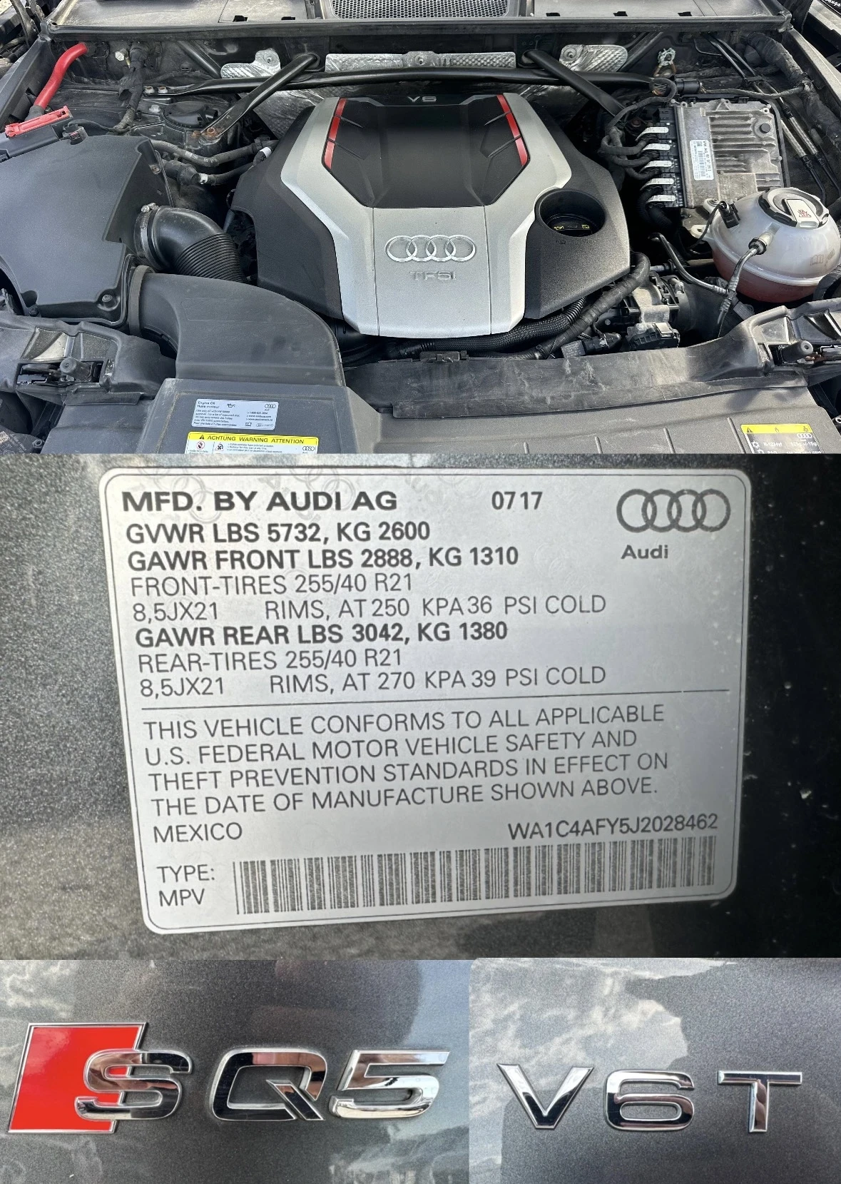 Audi Q5 SQ5 3.0V6T