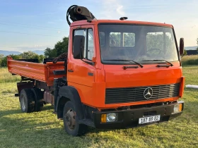 Mercedes-Benz 809 Самосвал с Кран, снимка 14