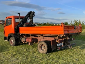 Mercedes-Benz 809 Самосвал с Кран, снимка 12
