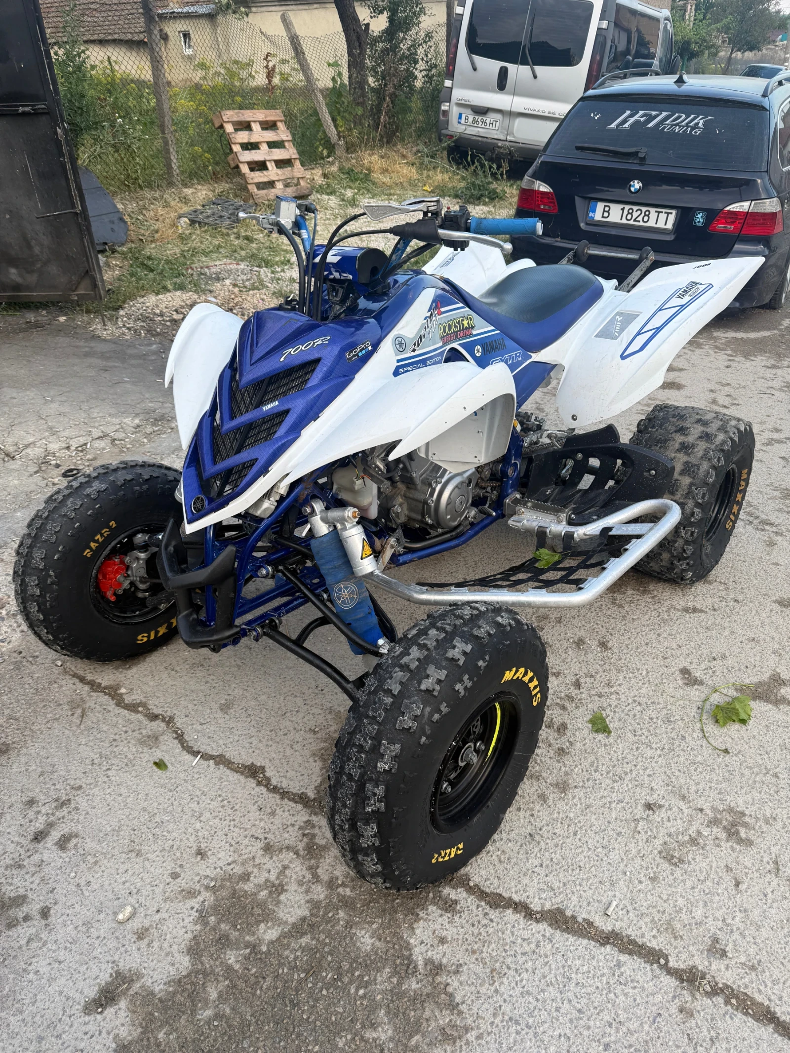 Yamaha Raptor Special edition  широки носачи