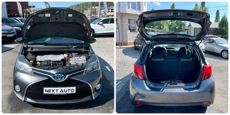 Toyota Yaris HYBRID 1.5 73HP EURO6B, снимка 14 - Автомобили и джипове - 46897682