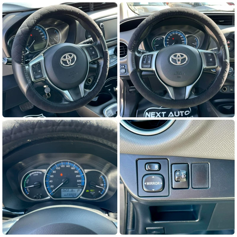 Toyota Yaris HYBRID 1.5 73HP EURO6B, снимка 12 - Автомобили и джипове - 46897682