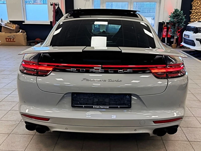 Porsche Panamera Очакван внос Panamera Turbo* 3xTV* NARDO GREY* CAR, снимка 7 - Автомобили и джипове - 53572998