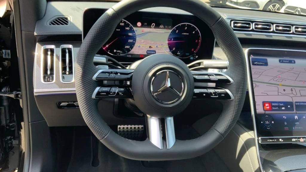 Mercedes-Benz S 450 d/ AMG/LONG/ 4-MATIC/ BURM/PANO/ DISTRONIC/ NIGHT/ - изображение 9