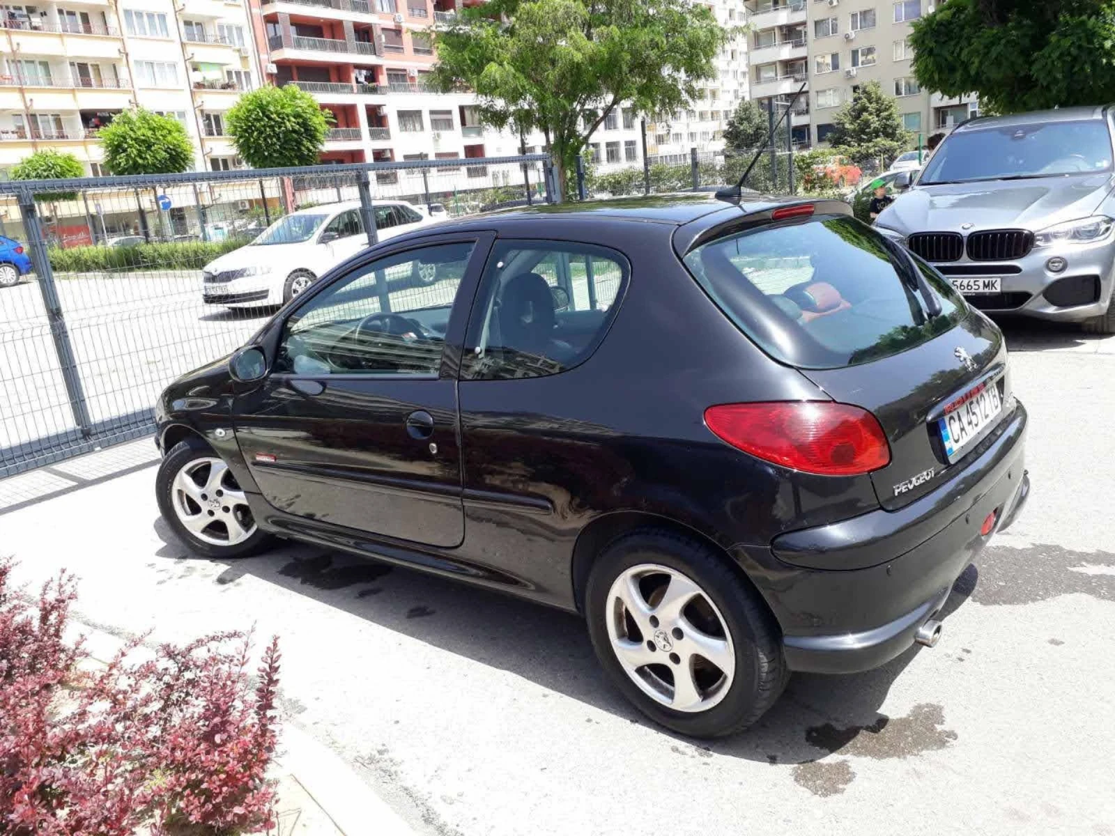 Peugeot 206 1.6 HDI Rouge&Noir, снимка 2 - Автомобили и джипове - 54032005