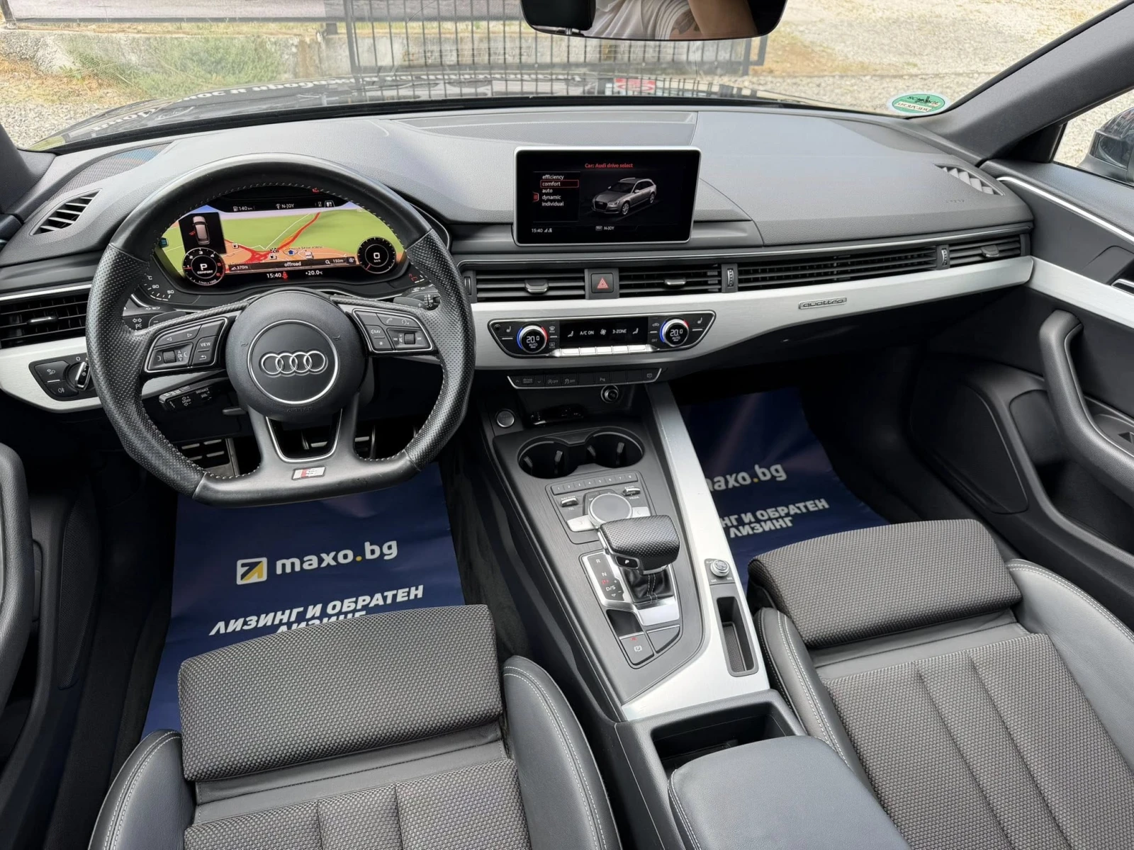 Audi A4 2.0TDI/190/Quattro/S-LINE PLUS/DIGITAL, снимка 12 - Автомобили и джипове - 54759513