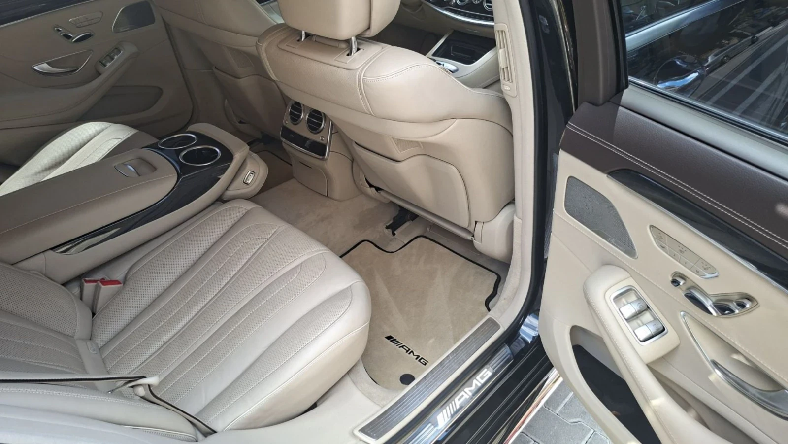 Mercedes-Benz S 63 AMG 4 Matik + LONG, снимка 17 - Автомобили и джипове - 54873350