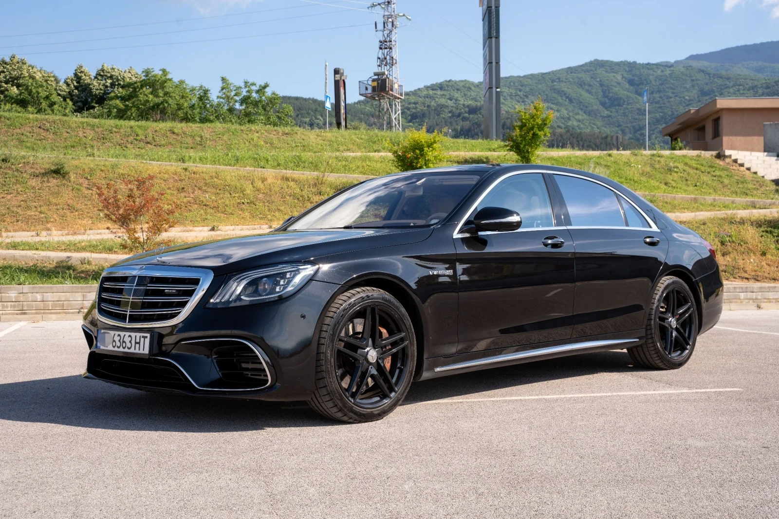 Mercedes-Benz S 63 AMG 4 Matik + LONG, снимка 3 - Автомобили и джипове - 54873350