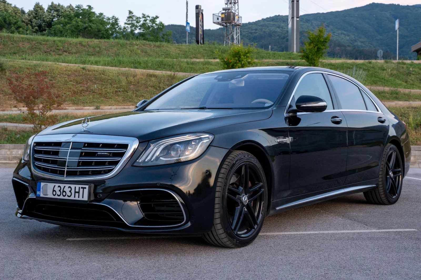 Mercedes-Benz S 63 AMG 4 Matik + LONG, снимка 5 - Автомобили и джипове - 54873350