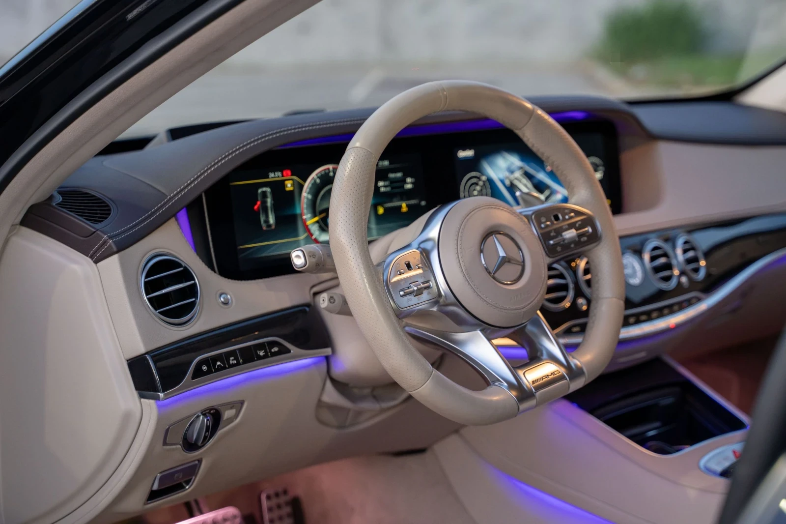 Mercedes-Benz S 63 AMG 4 Matik + LONG, снимка 13 - Автомобили и джипове - 54873350
