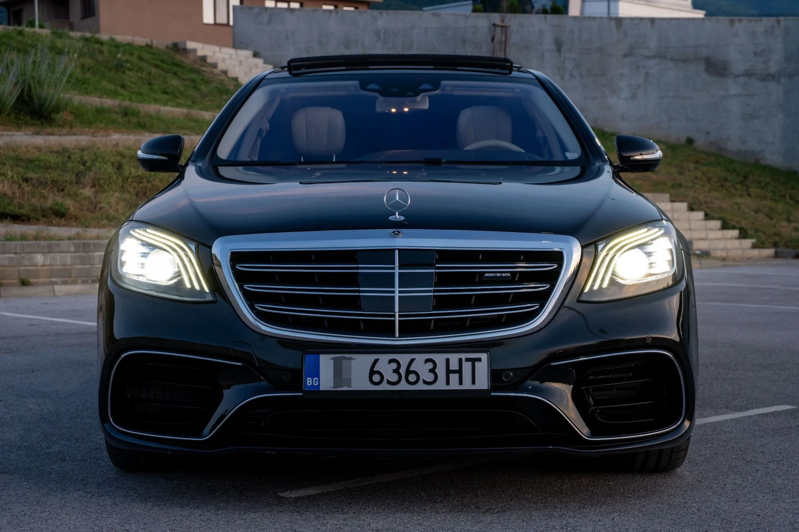 Mercedes-Benz S 63 AMG 4 Matik + LONG, снимка 9 - Автомобили и джипове - 54873350