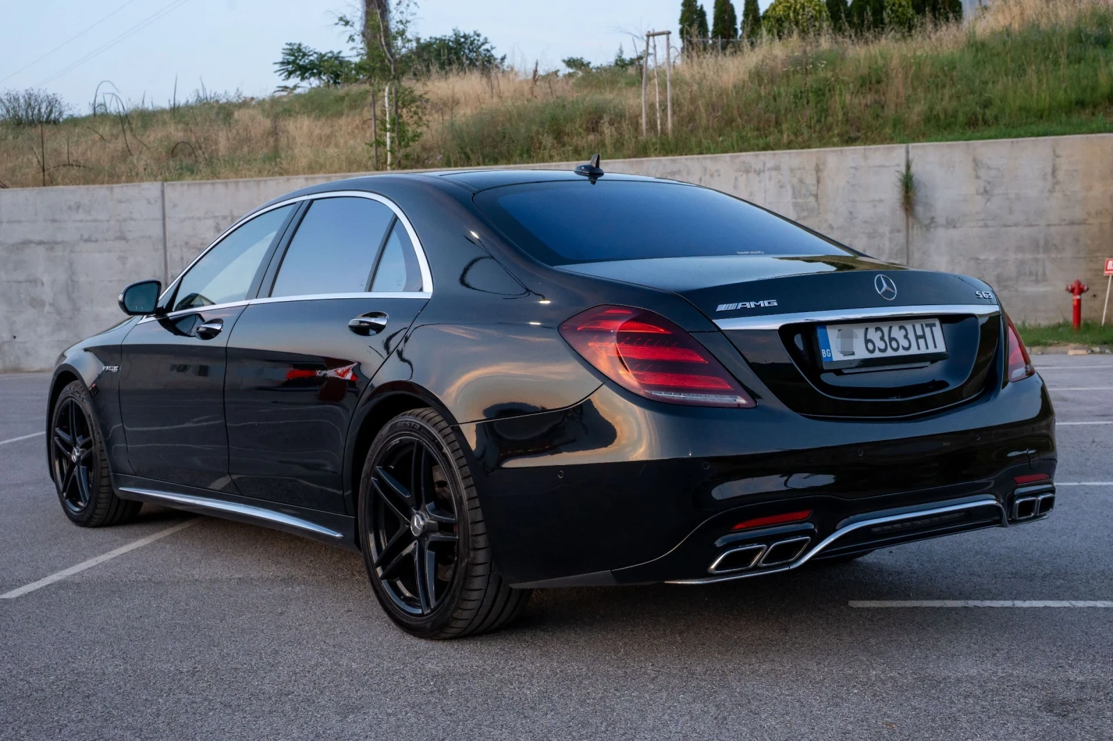 Mercedes-Benz S 63 AMG 4 Matik + LONG, снимка 7 - Автомобили и джипове - 54873350